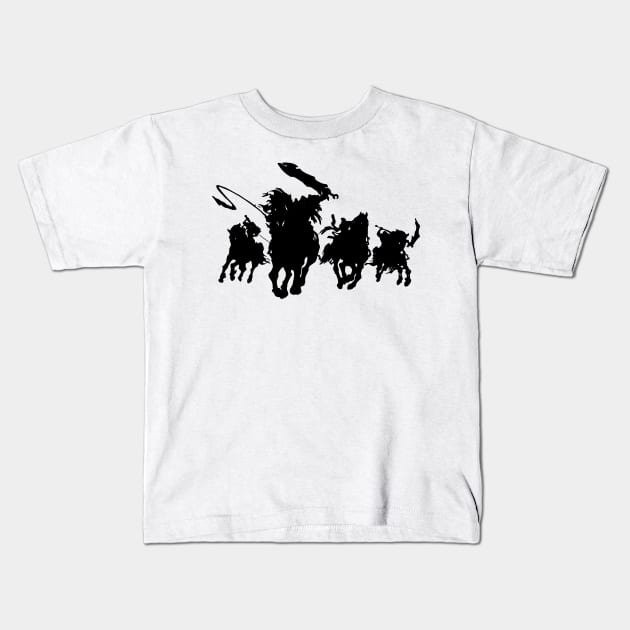 Darksiders Team Kids T-Shirt by Nayo Draws